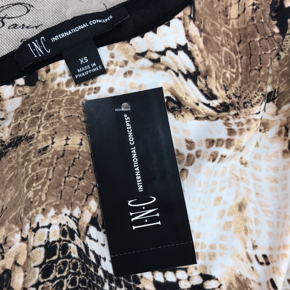 INC International Concepts One-Shoulder Top - Picture 6 of 6